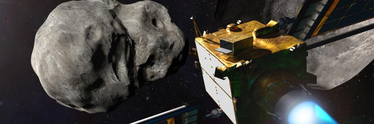 NASA is going to slam a spacecraft into an asteroid. Things might get chaotic.